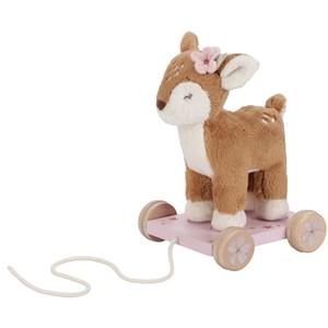 Peluche faon à tirer fairy garden