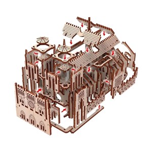 Puzzle 3d cathédrale notre dame