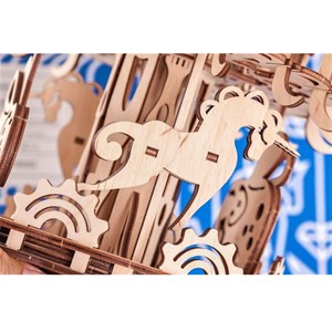 Puzzle 3d grand carrousel animé