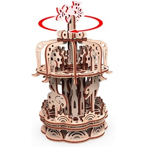Puzzle 3d carrousel s animé