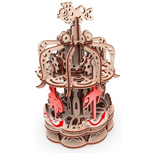 Puzzle 3d carrousel s animé