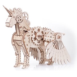 Puzzle 3d licorne mécanique s