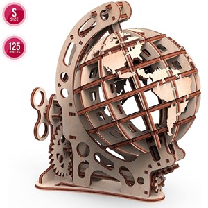 Puzzle 3d globe mécanique s