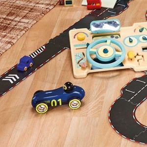 Voiture old sport compet’ bleu nuit