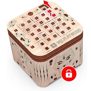 Puzzle 3d boîte à secret tigre