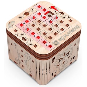 Puzzle 3d boîte à secret tigre