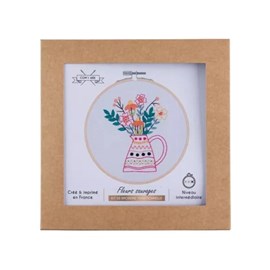 Kit broderie - fleurs sauvages