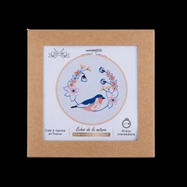 Kit broderie - échos de la nature