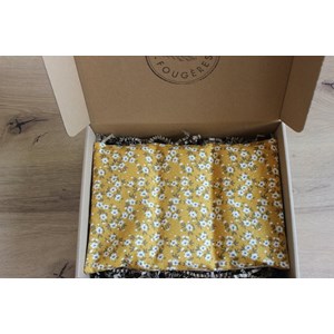 Bouillotte micro onde - liberty jaune