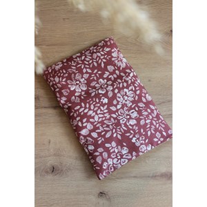 Bouillotte sèche -fleurs craie marsala