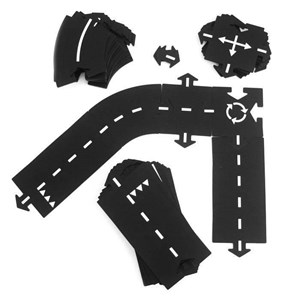 Circuit de voiture flexible 16 pièces -