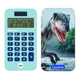 Calculatrice de poche dinosaures