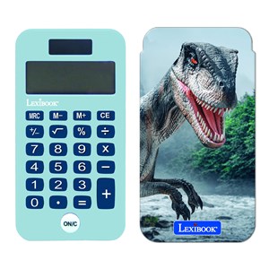 Calculatrice de poche dinosaures