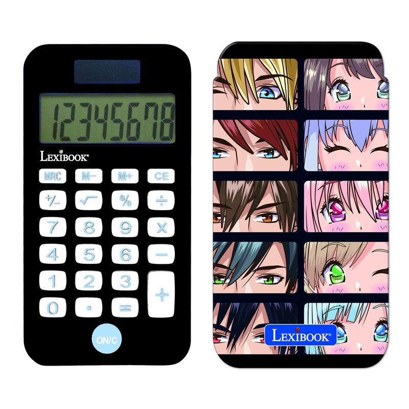 Calculatrice de poche manga