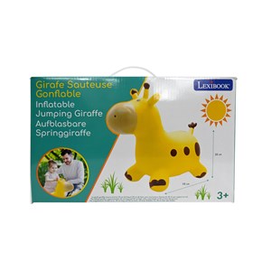 Girafe sauteuse gonflable
