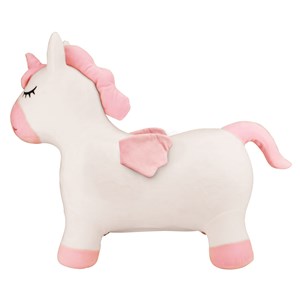 Licorne sauteuse gonflable avec housse