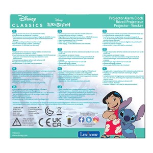 Réveil projecteur stitch