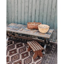 Pénélope, la table basse carrelée n°31