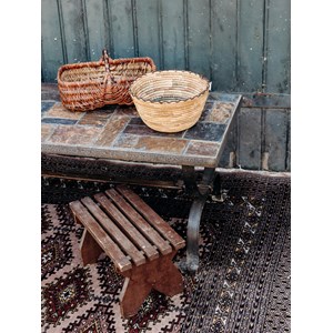 Pénélope, la table basse carrelée n°31