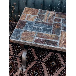 Pénélope, la table basse carrelée n°31