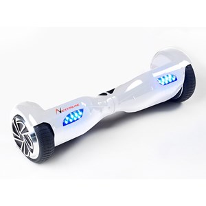 Hoverboard track blanc avec roues ø 16.