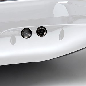 Hoverboard track blanc avec roues ø 16.