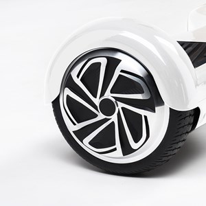 Hoverboard track blanc avec roues ø 16.
