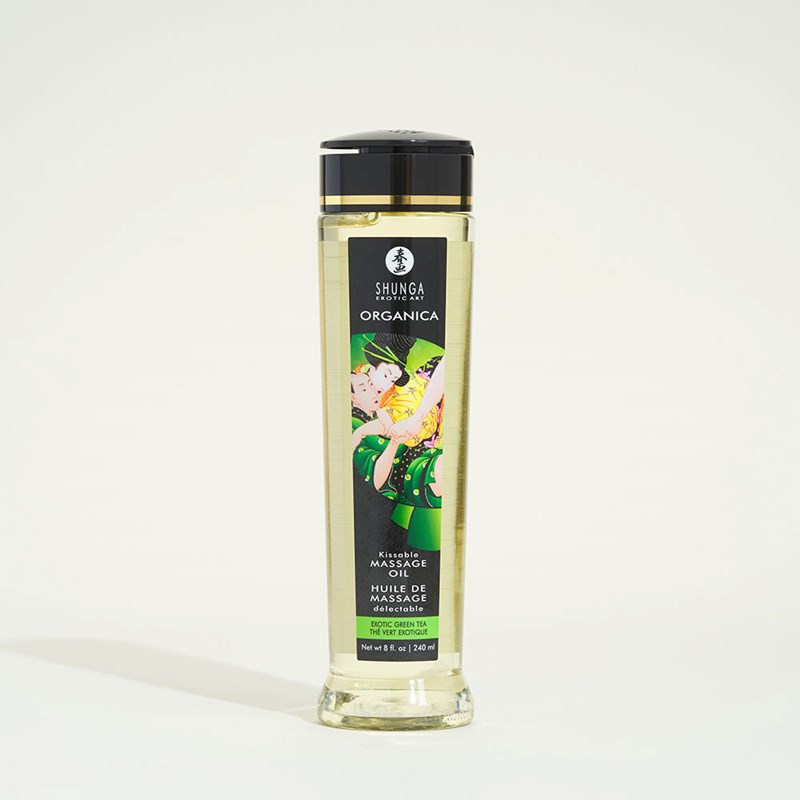 Huile de massage bio organica de shunga