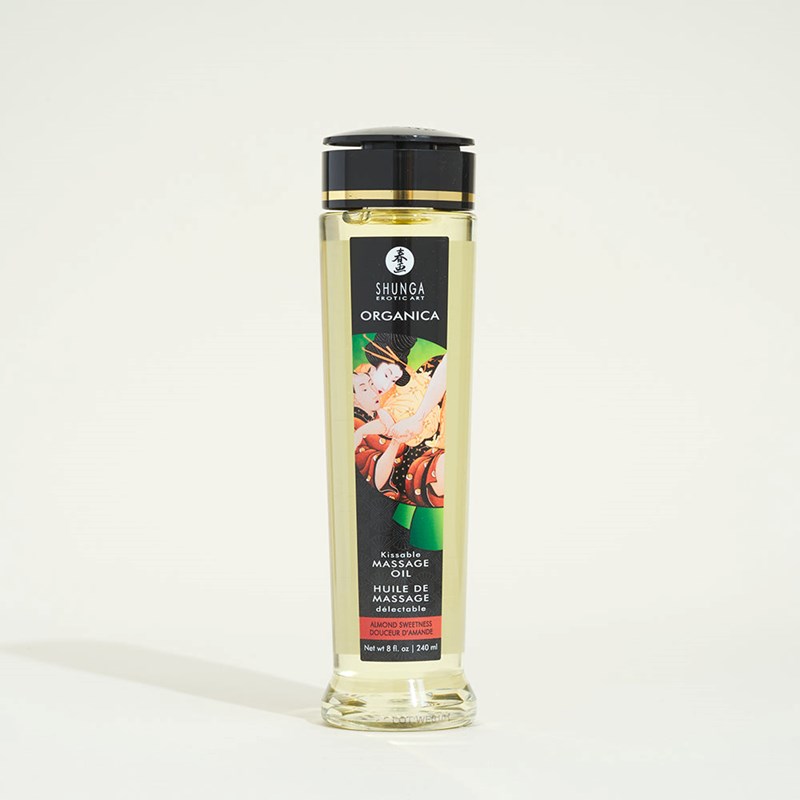 Huile de massage bio organica de shunga