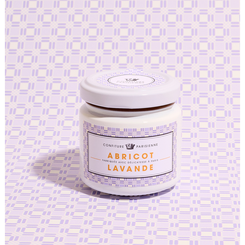 Confiture abricot lavande 100g
