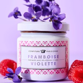 Confiture framboise violette 100g