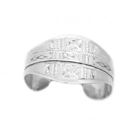 Bracelet touareg, manchette large