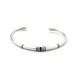 Bracelet arrondi rigide touareg