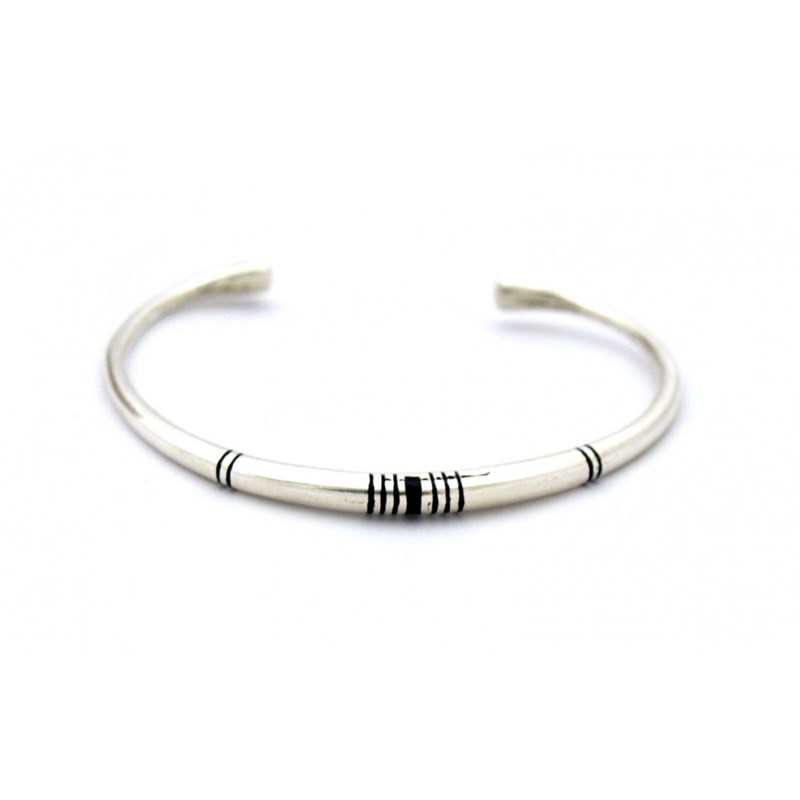 Bracelet arrondi rigide touareg