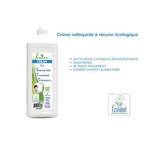 Crème nettoyante à récurer ecolabel