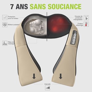 Masseur shiatsu pour cervicales et dos