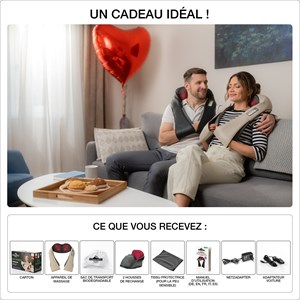 Masseur shiatsu pour cervicales et dos