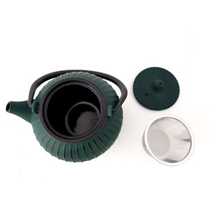 Théière en fonte zenia  émeraude