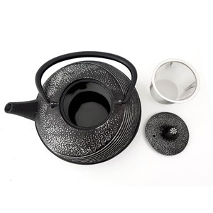 Théière okane en fonte argent