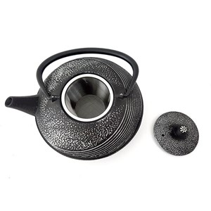 Théière okane en fonte argent