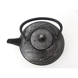 Théière okane en fonte argent