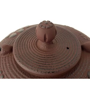 Théière zongse marron en fonte