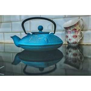 Théière bleu papillon 0.8 litre