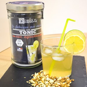 Bocal tonic aux agrumes bio