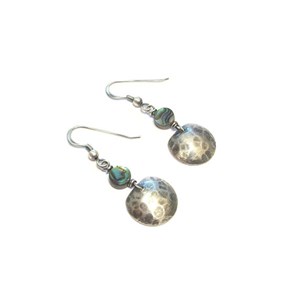Boucles d'oreille ethniques abalone