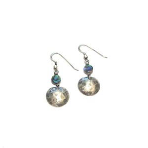 Boucles d'oreille ethniques abalone