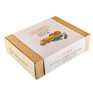 Box graines de légumes anciens & oubliés