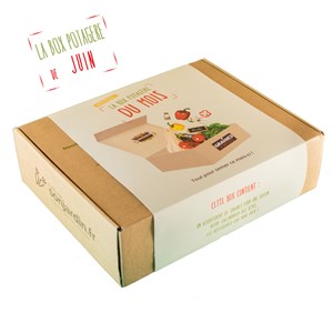 Box potagère de juin