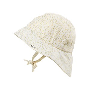 Chapeau été gold shimmer 0-6m