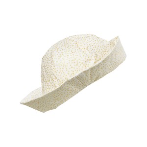 Chapeau été gold shimmer 0-6m